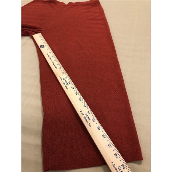 Chicos Design Travelers Red Women's Pants Size 1 Pullover Whimsigoth Grunge Boho - Picture 8 of 9